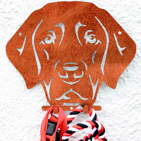 Vizsla Dog Lead Hook Holder Leash Hanger Accessories Wall Lover Owner Gift