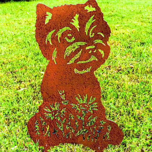 West Highland Terrier Dog Loss Garden Ornament Memorial Personalised Statue