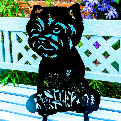 West Highland Terrier Sculpture Dog Lover Owner Gift Garden Ornament