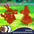 Alice in Wonderland 2 Figurines Metal Art Garden Ornaments Outdoor Decoration Gifts