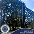 Metal Fence Panels and Posts, Autumn Garden Steel Fencing Screens