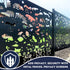 Metal Fence Panels and Posts, Spring Garden Steel Fencing Screens