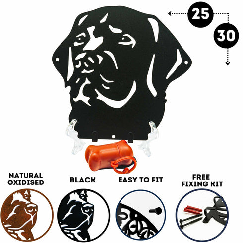 Labrador Dog Lead Hook Holder Leash Coat Hanger Dog Lover Owner Gift Wall Ornament