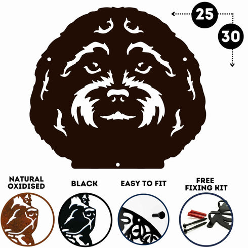 Cockapoo Dog Lead Hook Holder Labradoodle Leash Hanger Dog Lover Owner Ornament