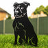 Staffordshire Bull Terrier Dog Loss Garden Ornament Memorial Personalised Statue