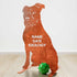 Staffordshire Bull Terrier Dog Loss Garden Ornament Memorial Personalised Statue