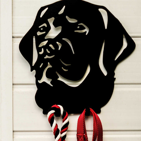 Labrador Dog Lead Hook Holder Leash Coat Hanger Dog Lover Owner Gift Wall Ornament