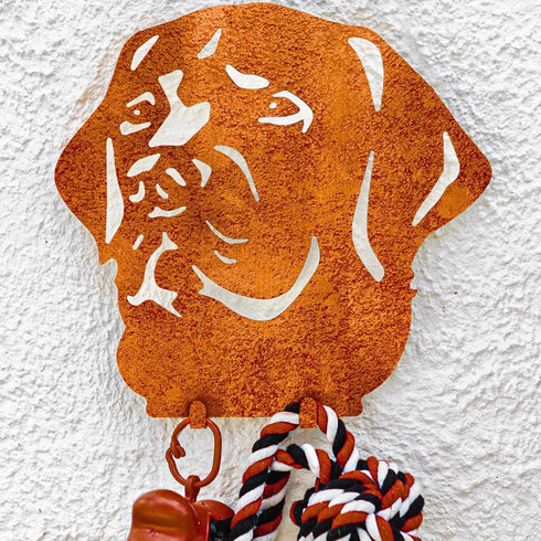 Labrador Dog Lead Hook Holder Leash Coat Hanger Dog Lover Owner Gift Wall Ornament