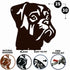 Boxer Dog Lead Hook Holder Bullmastiff Leash Hanger Dog Lover Owner Wall Ornament
