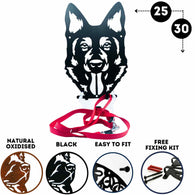 German Shepherd Dog Lead Hook Holder Hanger Dog Owner Gift