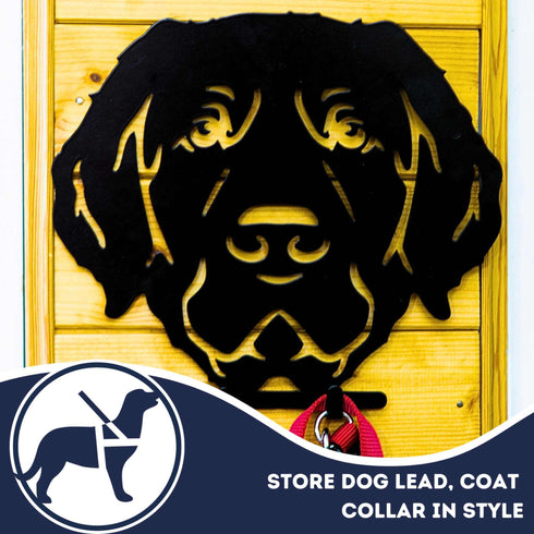 Golden Retriever Dog Lead Hook Holder Hanger Dog Owner Gift