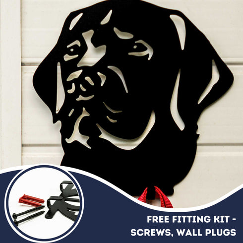 Labrador Dog Lead Hook Holder Leash Coat Hanger Dog Lover Owner Gift Wall Ornament