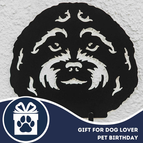 Cockapoo Dog Lead Hook Holder Labradoodle Leash Hanger Dog Lover Owner Ornament