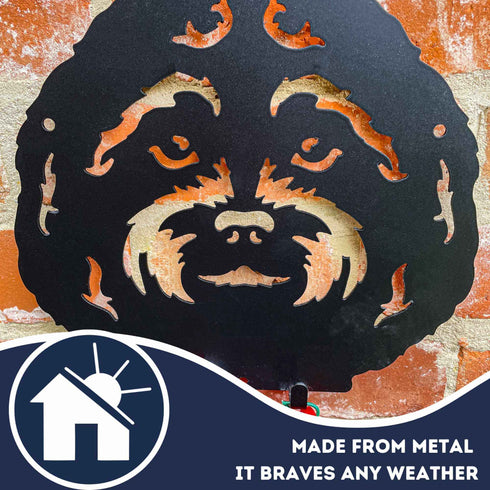 Cockapoo Dog Lead Hook Holder Labradoodle Leash Hanger Dog Lover Owner Ornament