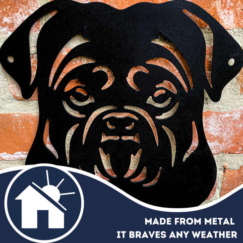 English Bulldog Dog Lead Hook Holder Leash Hanger Dog Lover Owner Wall Ornament