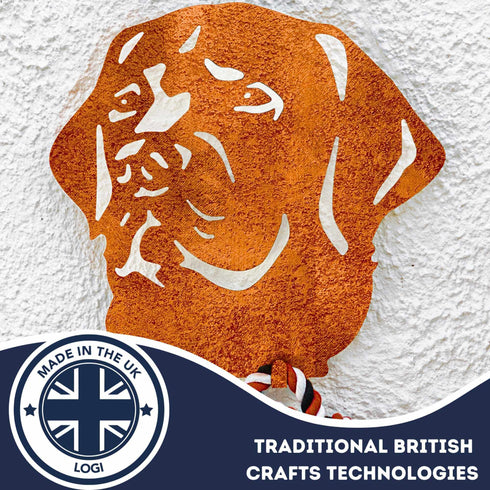 Labrador Dog Lead Hook Holder Leash Coat Hanger Dog Lover Owner Gift Wall Ornament