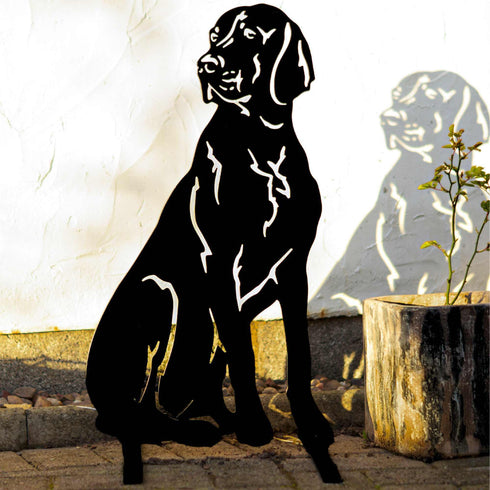 Weimaraner Vizsla Pointer Great Dane Sculpture Dog Lover Owner Gift Garden Ornament