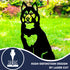 Husky Malamute Dog Loss Memorial Statue Personalised Sculpture