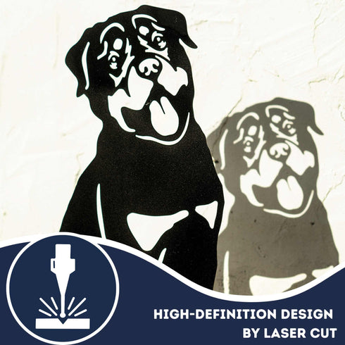 Rottweiler Sculpture Dog Lover Owner Gift Garden Ornament