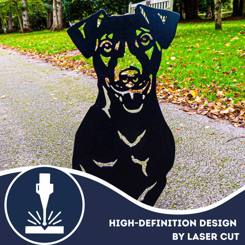 Jack Russell Terrier Dog Loss Garden Ornament Memorial Personalised Statue