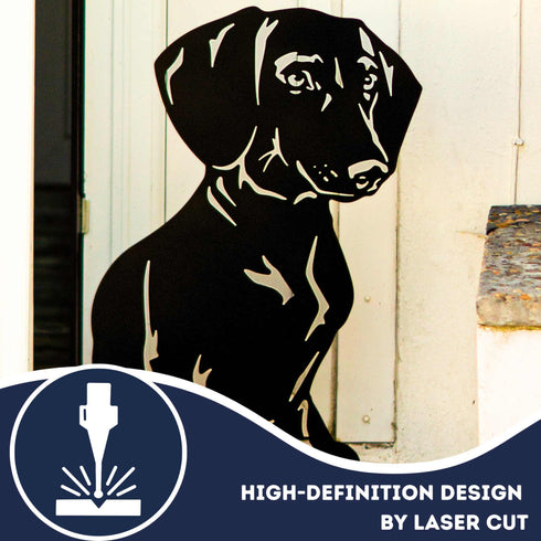 Dachshund Dog Loss Garden Ornament Memorial Personalised Statue