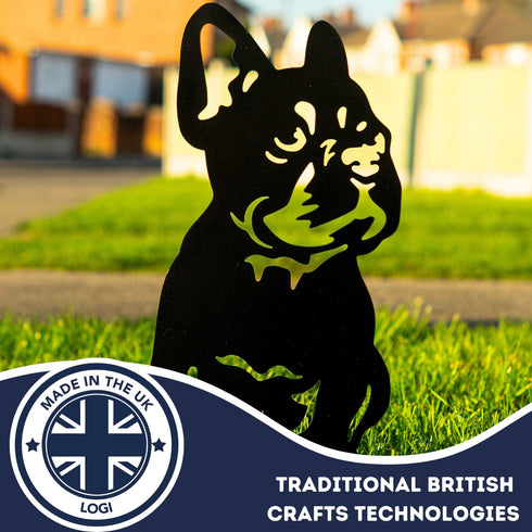 French Bulldog Statue Boston Terrier Garden Ornament Dog Lover Owner Gift