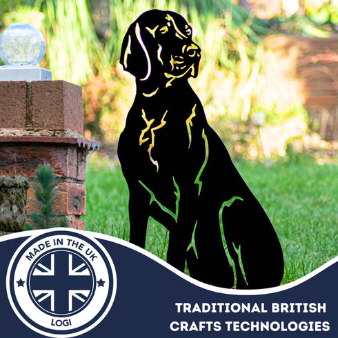 Weimaraner Vizsla Pointer Dog Loss Garden Ornament Memorial Personalised Statue