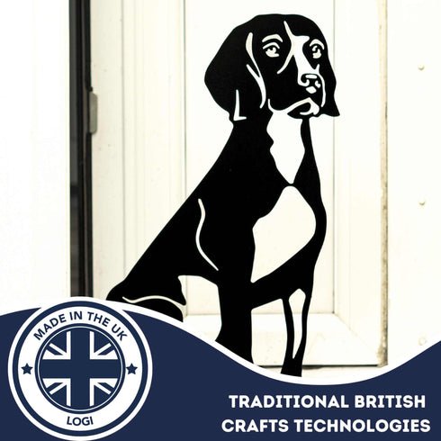 Beagle Sculpture Dog Lover Owner Gift Garden Ornament