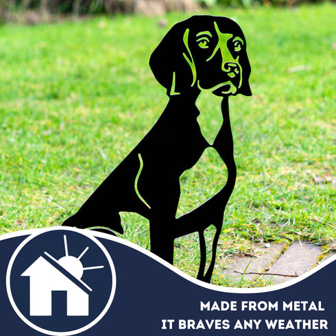 Beagle Sculpture Dog Lover Owner Gift Garden Ornament