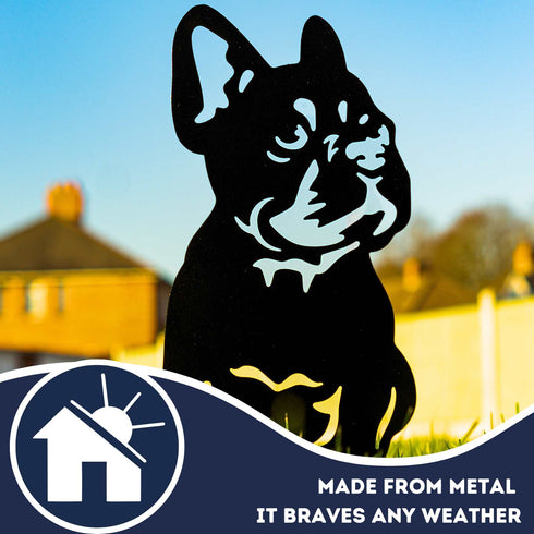 French Bulldog Statue Boston Terrier Garden Ornament Dog Lover Owner Gift