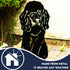 Poodle Dog Loss Garden Ornament Memorial Personalised Statue