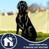 Weimaraner Vizsla Pointer Great Dane Sculpture Dog Lover Owner Gift Garden Ornament