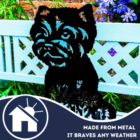 West Highland Terrier Sculpture Dog Lover Owner Gift Garden Ornament