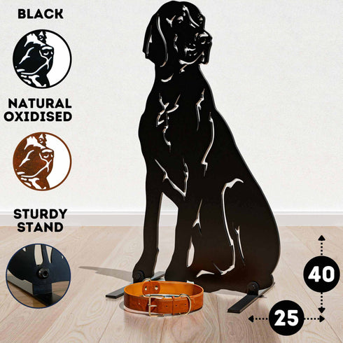 Weimaraner Vizsla Pointer Great Dane Sculpture Dog Lover Owner Gift Garden Ornament