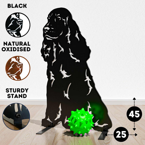 Working Springer Sprocker Cocker Spaniel Statue Dog Owner Gift Garden Ornament