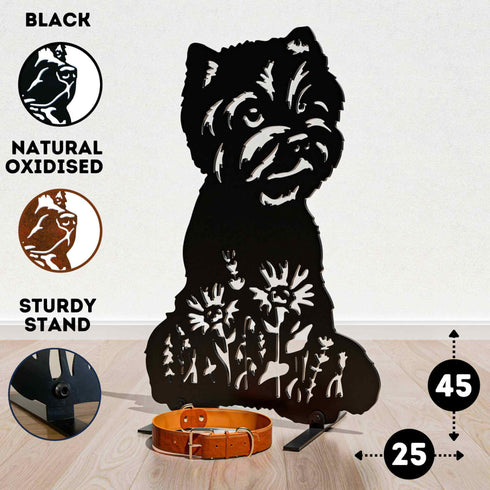West Highland Terrier Sculpture Dog Lover Owner Gift Garden Ornament