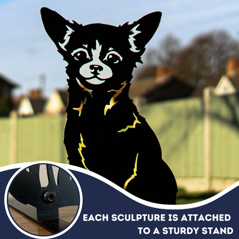 Chihuahua Dog Loss Garden Ornament Memorial