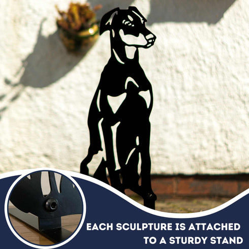 Doberman Pinscher Sculpture Dog Owner Lover Gift