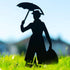 Mary Poppins Figurine Metal Art Garden Ornaments Home Decoration Gifts Her Woman