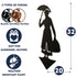 Mary Poppins Figurine Metal Art Garden Ornaments Home Decoration Gifts Her Woman