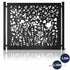 Metal Fence Panels and Posts, Summer Garden Steel Fencing Screens