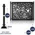 Metal Fence Panels and Posts, Summer Garden Steel Fencing Screens