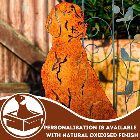 Weimaraner Vizsla Pointer Dog Loss Garden Ornament Memorial Personalised Statue