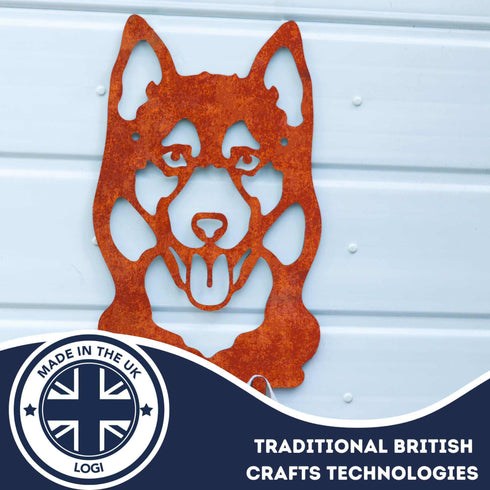 Husky Malamute Dog Lead Hook Holder Leash Hanger Accessories Wall Lover Owner Gift