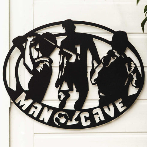 Man Cave Wall Art Garden Shed Workshop Home Decoration Gift for Husband Him Father