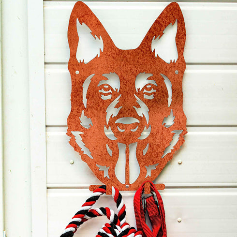 German Shepherd Dog Lead Hook Holder Hanger Dog Owner Gift