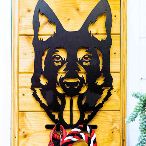 German Shepherd Dog Lead Hook Holder Hanger Dog Owner Gift