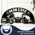 Man Cave Wall Art Sign Garden Shed Workshop Home Office Christmas Birthday Gift for Him Dad