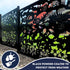 Metal Fence Panels and Posts, Winter Garden Steel Fencing Screens