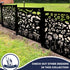 Metal Fence Panels and Posts, Winter Garden Steel Fencing Screens